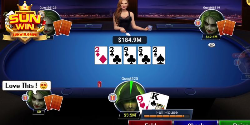 Tổng hợp thông tin về Poker Sunwin