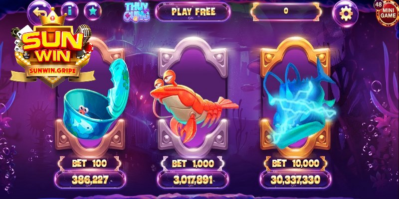 Nguyên tắc chơi game Thủy cung vô cùng đơn giản